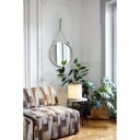 GUBI - Adnet Wall Mirror Circular Ø58 Cream