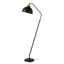 Superliving Gulvlampe E27 H140 Ø26 matt sort