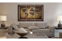 Bilde The Map In A Frame 120x80   Artgeist sp. z o. o.