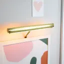 Markslöjd   Mona Lisa bildelampe messing bredde 35 cm