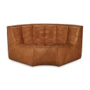 Ethnicraft N701 Rundt hjørne Old Saddle leather