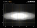 Lazer Sentinel 9 Midnight Led Fjernlys Hvit