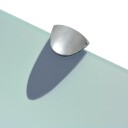 vidaXL Flytende hylle glass 100x10 cm 8 mm