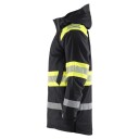 Blåkläder Vinterparka 4485 Varsel, Svart/Gul 4XL