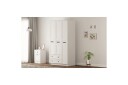 Meyra Garderobe 105x184 cm - Matt Hvit