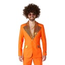 Suitmeister Disco Orange Dress - XX-Large