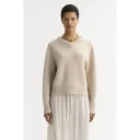 Soft Goat Dame Strikkevarer Beige M,