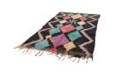 Marokkansk Boucherouite teppe 235 x 135 cm Størrelse: 235 x 135 cm