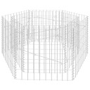 vidaXL Gabion høybed sekskantet 100x90x50 cm