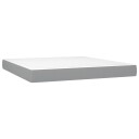  Seng med madrass voksbrun 120x200 cm heltre furu 8721102668371