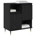  Serviesskap Svart eik 60 x 35 x 70 cm Konstruert tre