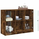  Skjenk røkt eik 102x37x75,5 cm konstruert tre
