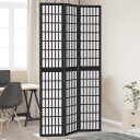  Romdeler 3 paneler svart heltre keisertre 8721012074644