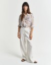 Gant Relaxed fit silkeskjorte med blomsterprint PUTTY 42