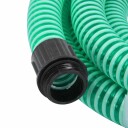 vidaXL Sugeslange med messingkontakter 5 m 25 mm grønn