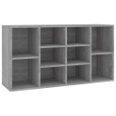 vidaXL Skobenk gr? sonoma 103x30x54,5 cm konstruert tre