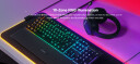 SteelSeries Apex 3 Gamingtastatur med RGB-belysning, Nordisk layout og Håndleddstøtte