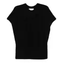 Lisa Yang, Dame, Strikkevarer, Svart, S,