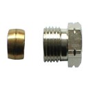 Danfoss Klemringsfittings G 1/2" til stål- og kobberrør for hydraulikk