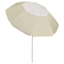 vidaXL Strandparasoll sandgul 300 cm