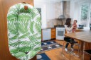 EcoViking Organic Babynest Cover Natural Green