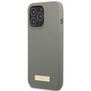 Guess iPhone 13 Pro Max Hardcase 6,7" Grå med MagSafe Silikonlogo