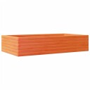 Plantekasse voksbrun 110x60x23 cm heltre furu