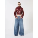 Sportmax Dame Jeans Blå W27,