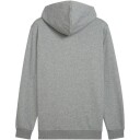 Puma essential small no. 1 logo hoodie fl hettegenser herre grey xxl