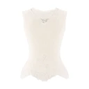 Ermanno Scervino Dame Topper Hvit M,