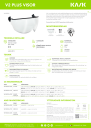KASK V2 PLUS Visir til vernehjelmer Superplasma Øye  & ansiktsbeskyttelse