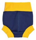 Splash About Svømmebleie Happy Nappy Ny UV50+ Navy/Gul Splash About 1 2 år 80 92 Svømmebleie Blå