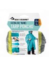 Sea To Summit Ultra-Sil Poncho Tarp Blå 15D Vanntett Regnbeskyttelse