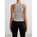 Aim'n Treningstopp Soft Basic Singlet Grå