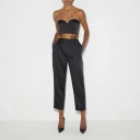 Elisabetta Franchi Dame Topper Svart 2XL,
