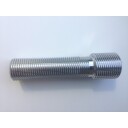 3/4" x 1/2" Rett kobling 75 mm DZR