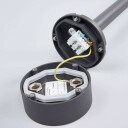 Lucande Beatrix justerbar LED-utespotlampe