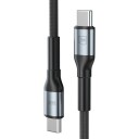 3mk Hyper Cable 3mk Hyper Cable N SERIES USB C / USB C 1m 20V/5A 100W / svart