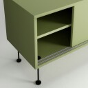 Decotique Vogue Mediabenk Med Ben 180 cm Lint / Sort