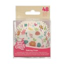 Funcakes Muffinsformer Blomster Pk/48 
