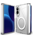 Ringke Fusion Flap magnetisk MagSafe-etui til Samsung Galaxy Z Fold 8 Gjennomsiktig