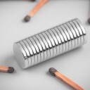 Diskmagnet Ø 8 x 1 mm tynn skivemagnet til forskjellige bruksområder
