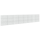 vidaXL Gabion med 3,5 mm wire og 5x2,5 cm nett 800x10x150 cm