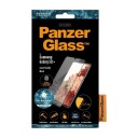 PanzerGlass Samsung Galaxy S21+ (Plus) PanzerGlass AntiBacterial Edge-To-Edge Fingerprint Skjermbeskytter - Case Friendly - Svart Kant