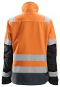 Snickers Workwear AllroundWork Softshelljakke Varsel Oransje for Høy Synlighet