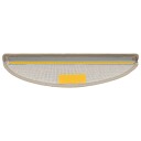 vidaXL Trappematter 10 stk 56x17x3 cm gråbrun
