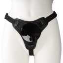 Willie City Strap-On Seletøy med Sugekopp - Svart - Svart