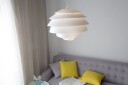 Taklampe Congo 40 cm Hvit