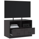  TV-benk svart 67x39x44 cm stål