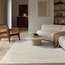 Ullteppe   Gaya Hand Tufted Wool Premium krem/hvit Størrelse: 160 x 230 cm